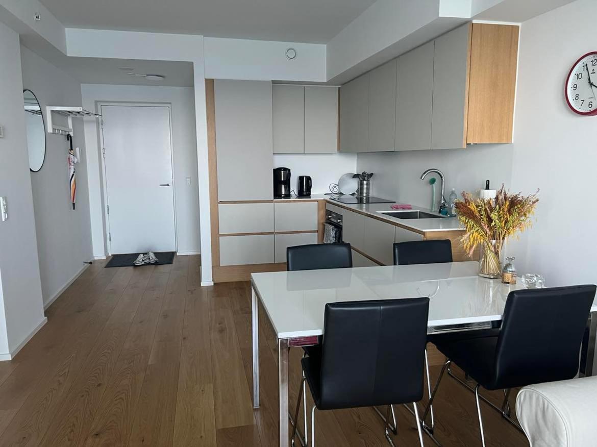 26-Etage Lejlighed Med Utrolig Havudsigt Århus Eksteriør bilde